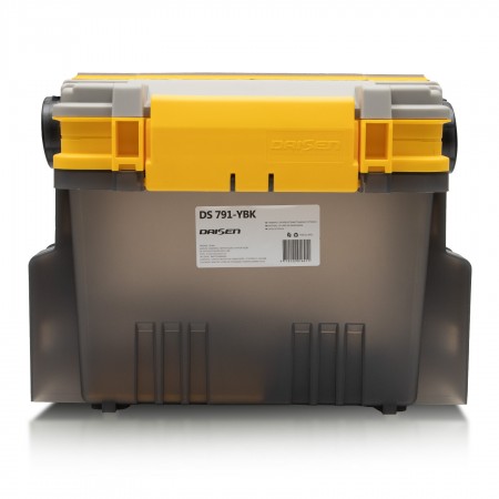 Caixa de Pesca DS 791-YBK Daisen Amarela e Preta
