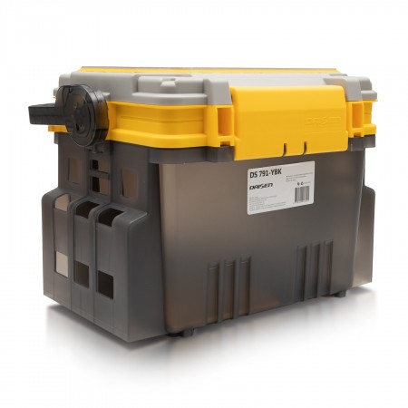 Caixa de Pesca DS 791-YBK Daisen Amarela e Preta