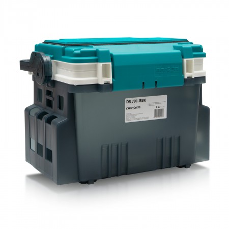 Caixa de Pesca DS 791-BBK Daisen Azul e Preta
