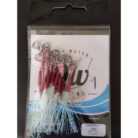 Assist Hook Simples Tamanho 15 c/10
