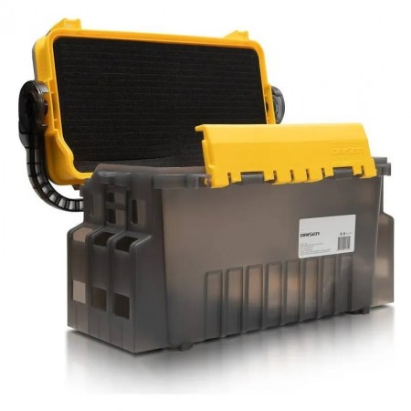 Caixa de Pesca DS 7070-YBK Daisen Amarela e Preta