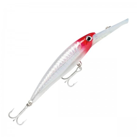 Isca Artificial Rapala X-rap Magnum 40 18cm Branco e Vermelho