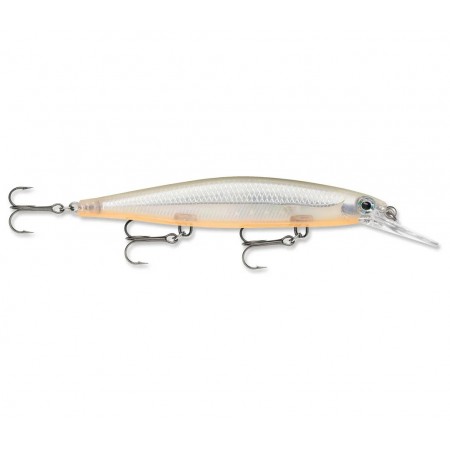 Isca Artificial Rapala Shadow Rap Deep 11 cm Branco e Laranja