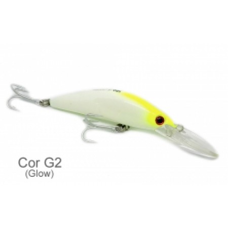 Isca Artificial Lolita 8cm Amarelo Limão - Glow G2