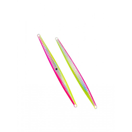 Jig Olhete 60g Amarelo e Rosa