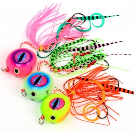 Isca Artificial Jig Tai Hubber 120g Amarelo