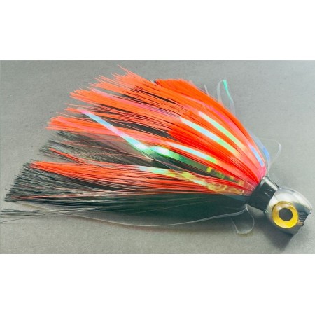 Lula Artificial Com Cabeça Metálica 170mm Vermelho e Preto