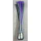 Lula Artificial Soft Para Corrico Oceânico 150mm Roxo e Preto