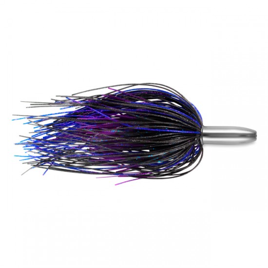Isca Mini Turbo Slammer Billy Baits Tipo Lula para Corrico - Cor BLK/PUR Isca Mini Turbo Slammer Billy Baits Tipo Lula para Corrico - Cor BLK/PUR