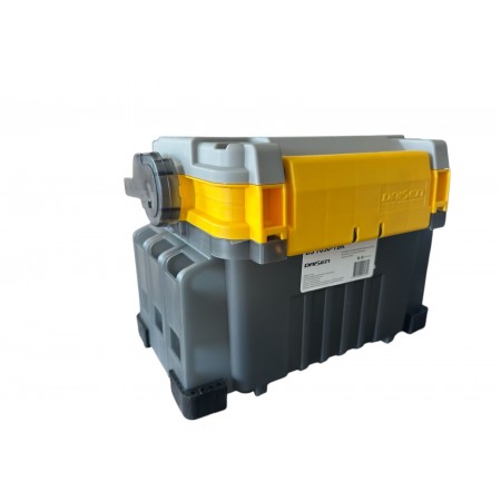 Caixa de Pesca DS 7050-YBK Daisen Amarela e Preta
