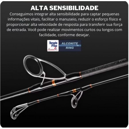 Vara Noeby Infinite Jigging A7 500g Carretilha Vara Noeby Infinite Jigging A7 500g Carretilha