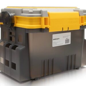 Caixa de Pesca DS 7050 - Daisen - Amarelo e Preto