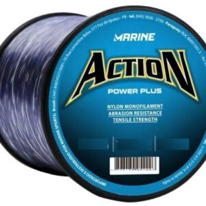 Linha Monofilamento Action Power Plus 0,70mm - 70lbs - 480m - Marine - Cinza