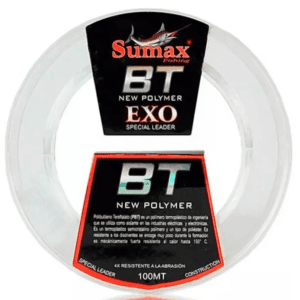 Linha Leader BT EXO - 0,60mm - 60lbs - 100m - Sumax - Incolor