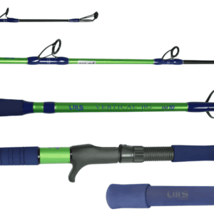 Vara Vertical Jig 380g - 86-112lb - 5'8" - Lumis - Molinete
