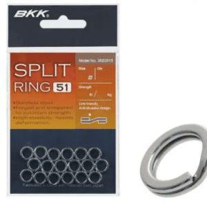 Argola Split Ring BKK - Tamanho 7