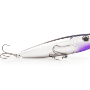 Isca Artificial Pro Boo Popper 10,5cm 26g - StrikePro - Azul, Prata e Roxo