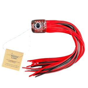 Lula p/ Corrico Amaral Lures Urutu 8" - Vermelho e Preto