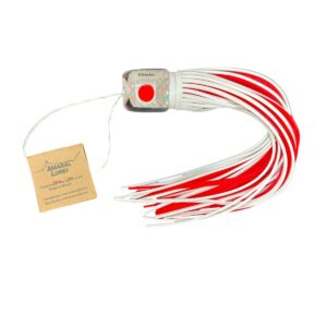 Lula p/ Corrico Amaral Lures Urutu 8" - Branco e Vermelho