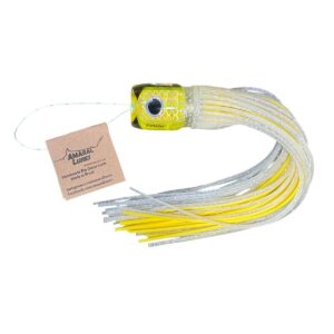 Lula p/ Corrico Amaral Lures Urutu 8" - Prata e Amarelo