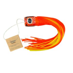Lula p/ Corrico Amaral Lures Urutu 8" - Laranja e Amarelo