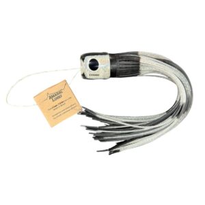 Lula p/ Corrico Amaral Lures Urutu 8" - Preto e Prata