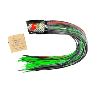 Lula p/ Corrico Amaral Lures Krait 10" - Preto e Verde