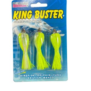 Isca Artificial King Buster - Amarelo e Perola