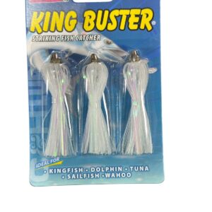 Isca Artificial King Buster - Perola e Branco