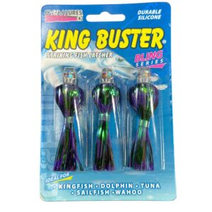 Isca Artificial King Buster BS - Preto e Roxo