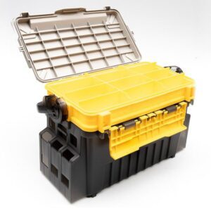 Caixa de Pesca DS 791 - Daisen - Amarelo e Preto