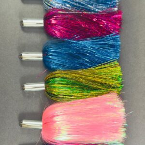 Isca Artificial Lula p/ Corrico Cabeça de Metal 13cm - DW Fishing -  Azul