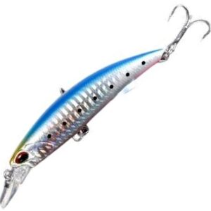 Isca Artificial  GControl Minnow 9cm 46g - Noeby - Azul / Rosa