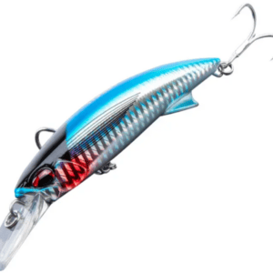 Isca Artificial  GControl Minnow 9cm 46g - Noeby - Azul Holog