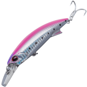 Isca Artificial  GControl Minnow 9cm 46g - Noeby - Rosa Holog