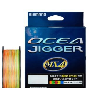 Linha Ocea Jigger Mx4 PE2.5 - 41lb - 300m - Shimano - Multicolor