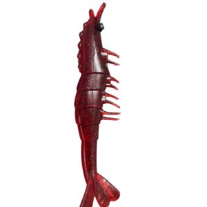 Isca Artificial Camarão 23cm - Laguna One - Vermelho Campari