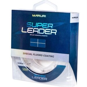 Linha Monofilamento Super Leader 0,47mm - 28lb - 50m - Maruri - Incolor